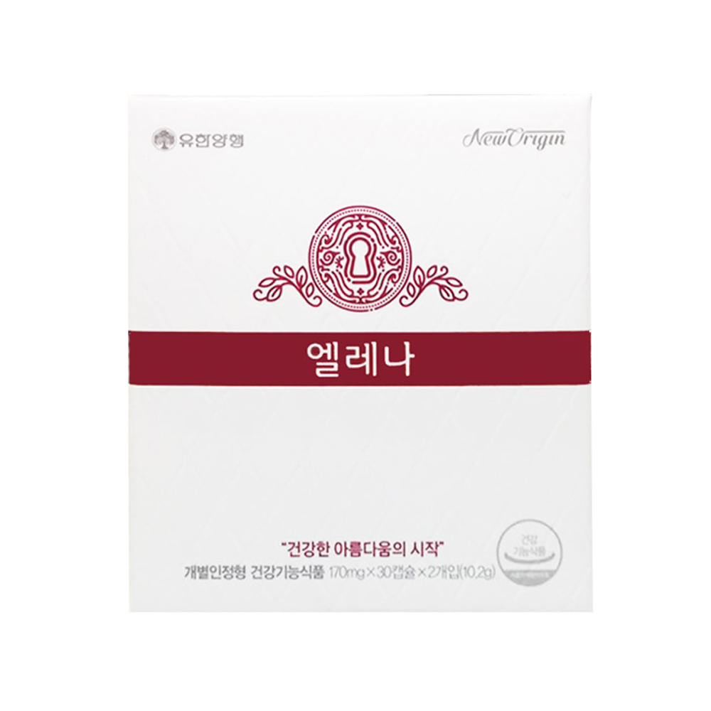 유한양행 엘레나 UREX 프로바이오틱스 유산균, 60정, 1개